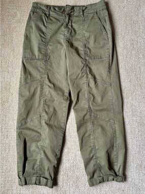 Sanctuary Olive Green Cargo Pants ankle length
